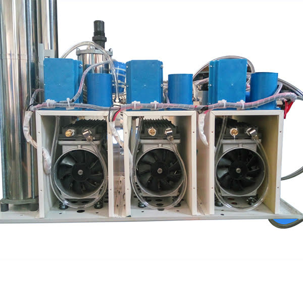 hệ thống 3 máy nén khí của droxy t15l